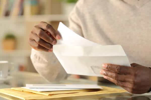 Can you open mail made to your address?